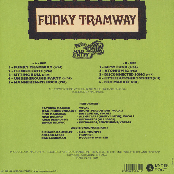Janko Nilovic - Mad Unity : Funky Tramway (LP, Album, RE, RM)