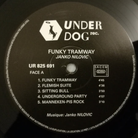 Janko Nilovic - Mad Unity : Funky Tramway (LP, Album, RE, RM)