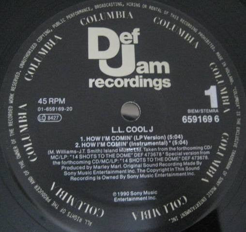 LL Cool J : How I'm Comin' (12")