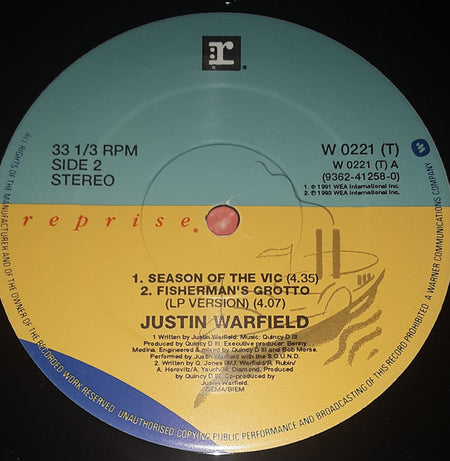 Justin Warfield : Fisherman's Grotto (12", Single)