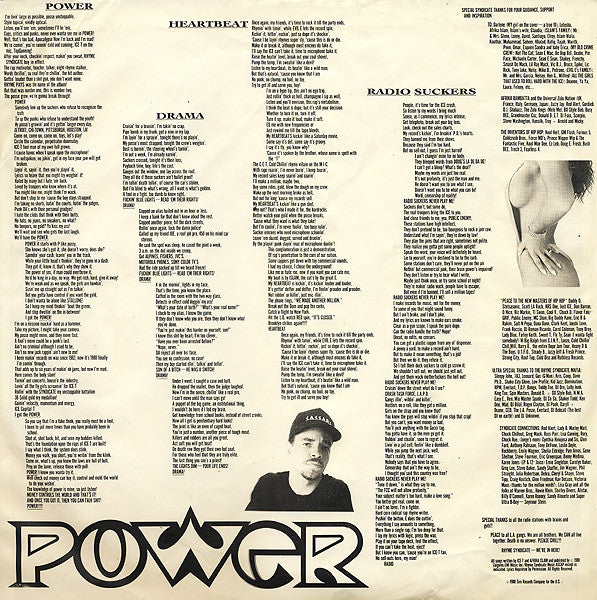 Ice-T : Power (LP, Album, Emb)