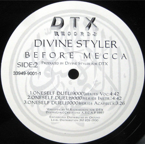 Divine Styler : Before Mecca (12", Single)