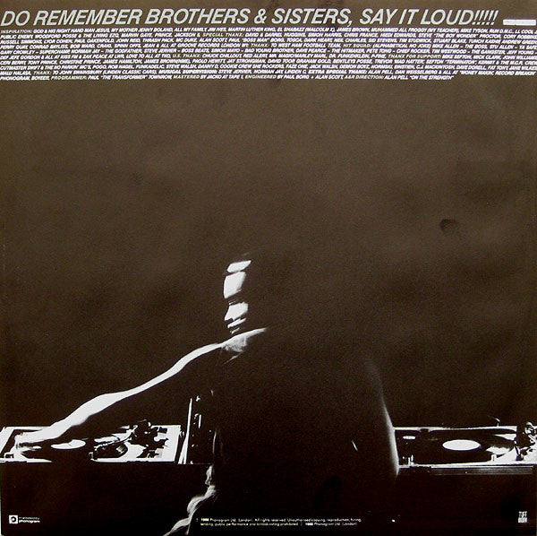 Derek B : Bullet From A Gun (LP, Album)