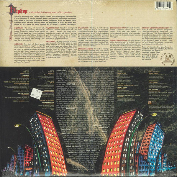 Various : The Temple Of HipHop Kulture (Criminal Justice: From Darkness To Light) (2xLP, Comp)