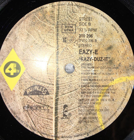 Eazy-E : Eazy-Duz-It (LP, Album)
