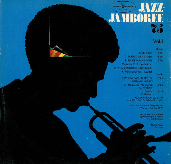 Peter Herbolzheimer Rhythm Combination & Brass / Gustav Brom Orchestra : Jazz Jamboree 75 Vol. 1 (LP)