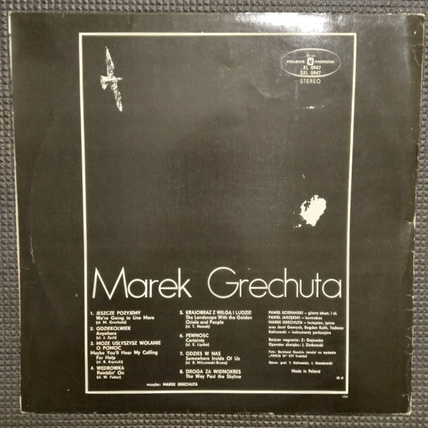 Marek Grechuta : Droga Za Widnokres (LP, Album, Red)