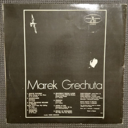 Marek Grechuta : Droga Za Widnokres (LP, Album, Red)