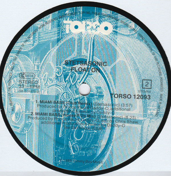 Stetsasonic : Float On / Talking All That Jazz (12")