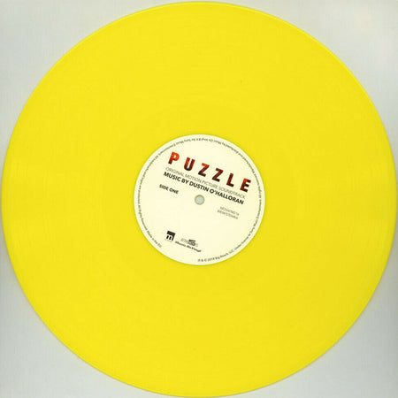 Dustin O'Halloran : Puzzle (Original Motion Picture Soundtrack) (LP, Album, Ltd, Num, Yel)
