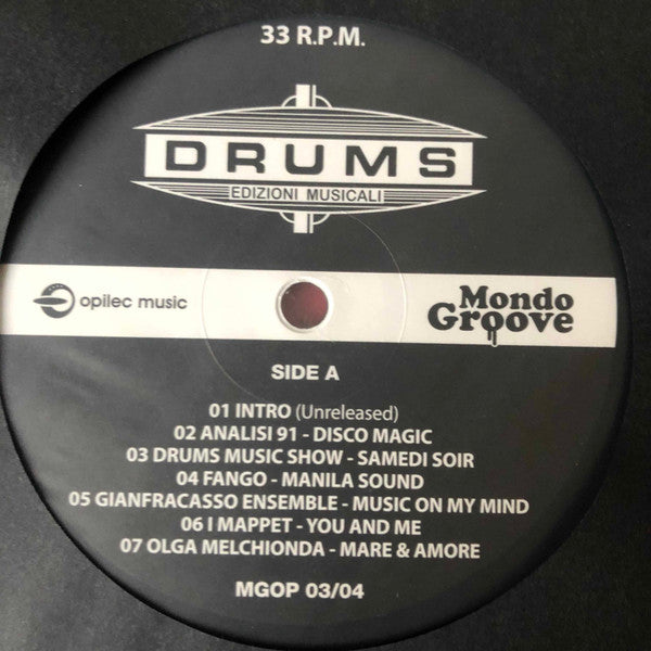 Various : Drums Edizioni Musicali (2xLP, Comp, Ltd)