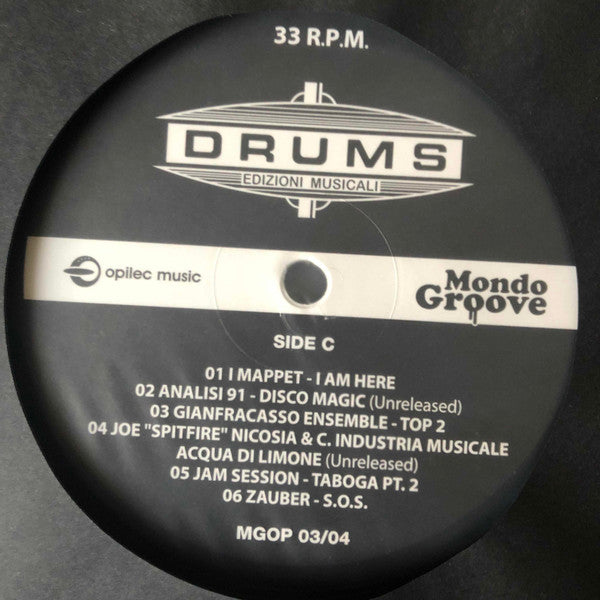 Various : Drums Edizioni Musicali (2xLP, Comp, Ltd)