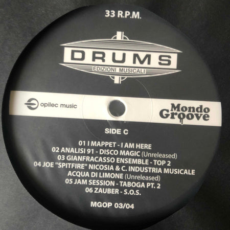 Various : Drums Edizioni Musicali (2xLP, Comp, Ltd)