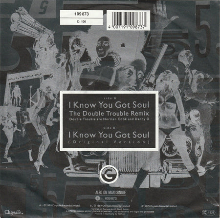 Eric B. & Rakim : I Know You Got Soul (The Double Trouble Remix) (7")