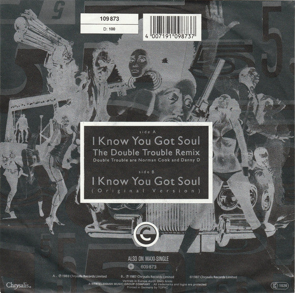 Eric B. & Rakim : I Know You Got Soul (The Double Trouble Remix) (7")