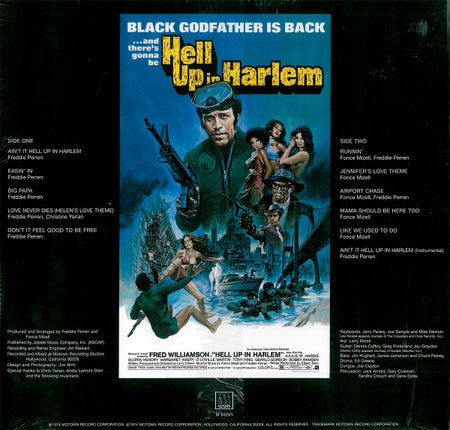 Edwin Starr : Hell Up In Harlem (Original Motion Picture Soundtrack) (LP, Album, RE)