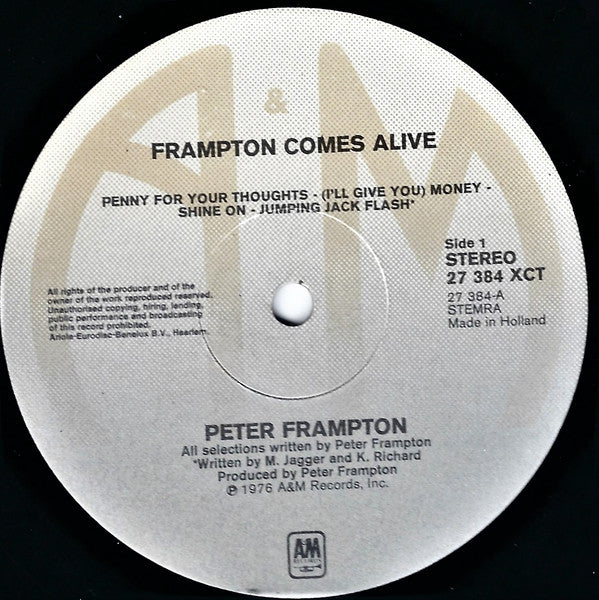 Peter Frampton : Frampton Comes Alive! (2xLP, Album, Gat)