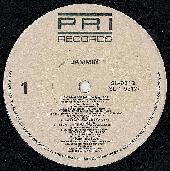 Various : Jammin' (LP, Comp)