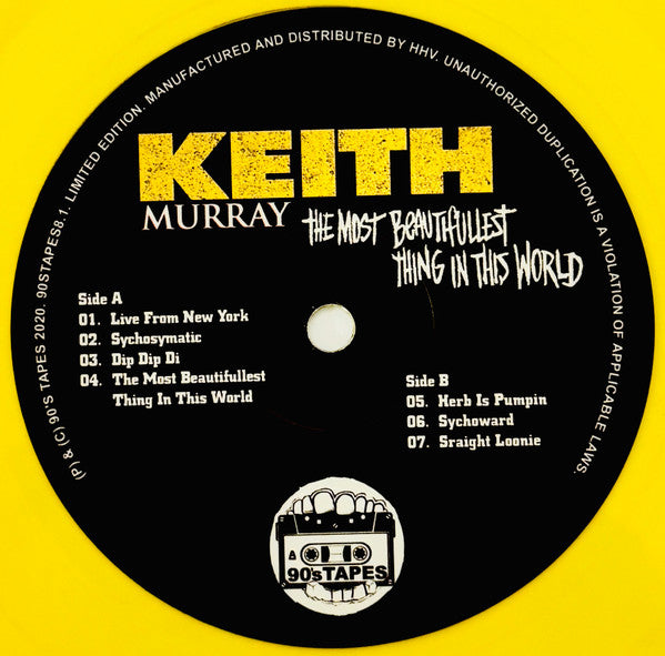 Keith Murray : The Most Beautifullest Thing In This World (2xLP, Album, Ltd, RE, Yel)