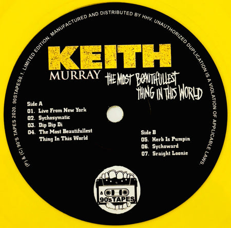 Keith Murray : The Most Beautifullest Thing In This World (2xLP, Album, Ltd, RE, Yel)