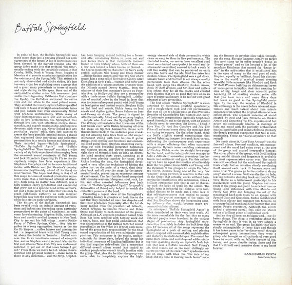 Buffalo Springfield : Buffalo Springfield (2xLP, Comp, Gat)