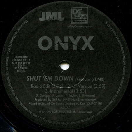 Onyx : Best Of Onyx (2x12", Single, Ltd)