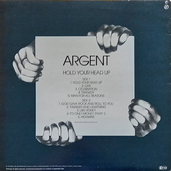 Argent : Hold Your Head Up (LP, Comp)