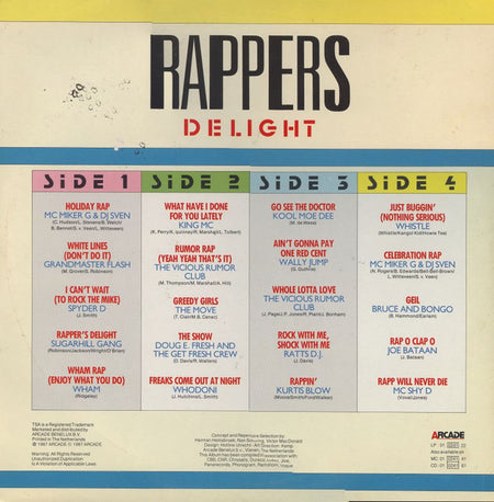 Various : Rapper's Delight (2xLP, Comp)