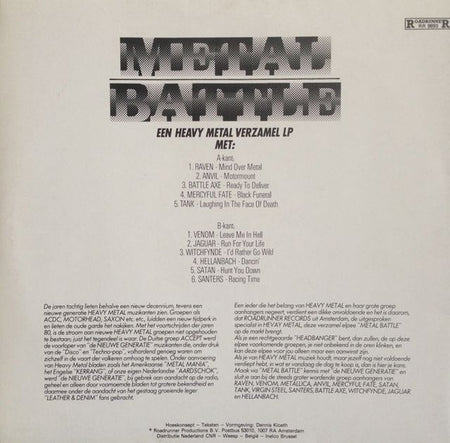 Various : Metal Battle (LP, Comp, Gat)