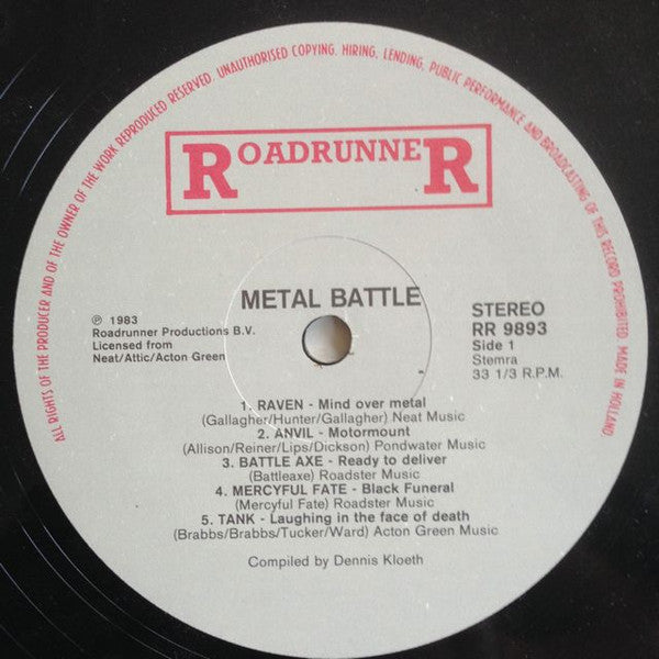 Various : Metal Battle (LP, Comp, Gat)