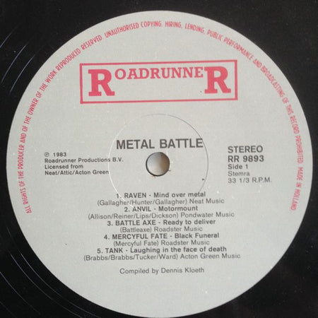 Various : Metal Battle (LP, Comp, Gat)