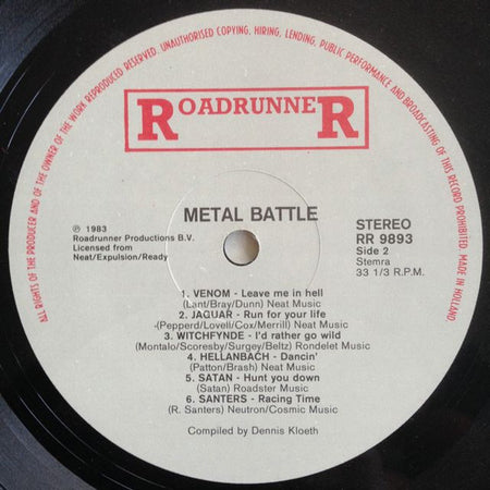Various : Metal Battle (LP, Comp, Gat)