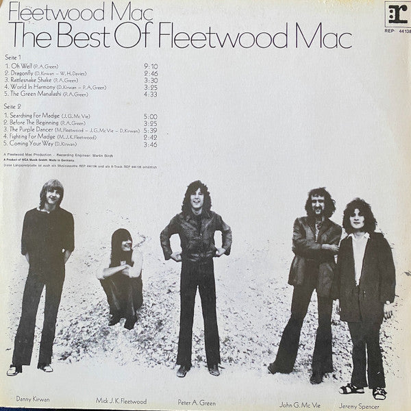 Fleetwood Mac : The Best Of Fleetwood Mac (LP, Comp)