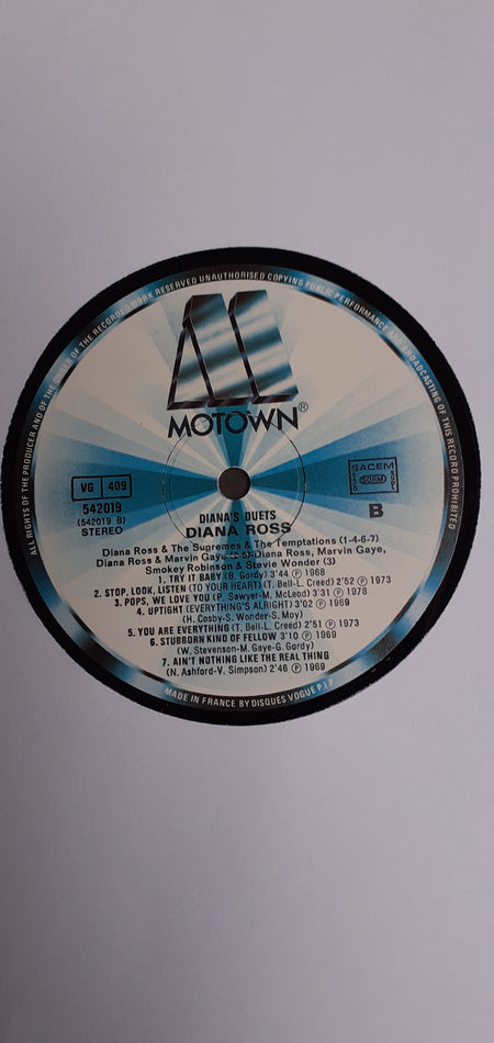 Diana Ross : Diana's Duets (LP, Comp)