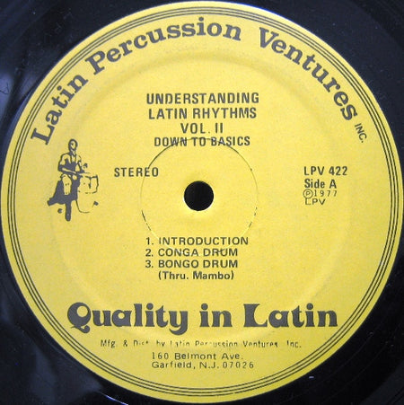 Various : Understanding Latin Rhythms Vol. II / Down To Basics (LP, Album)