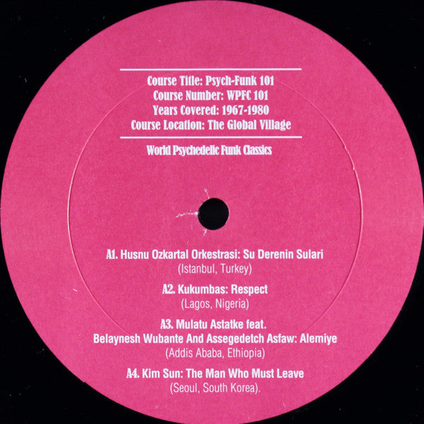 Various : Psych Funk 101 (2xLP, Comp, RM, Unofficial)