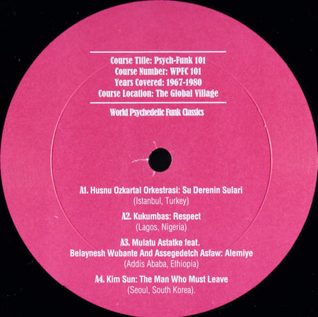 Various : Psych Funk 101 (2xLP, Comp, RM, Unofficial)