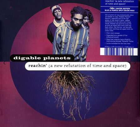 Digable Planets : Reachin' (A New Refutation Of Time And Space) (2xLP, Album, Ltd, RE, RP, Blu)