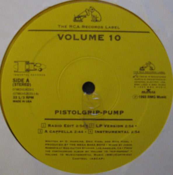 Volume 10 : Pistolgrip-Pump (12", Maxi, Ora)