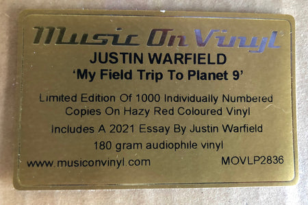 Justin Warfield : My Field Trip To Planet 9 (2xLP, Album, Ltd, Num, RE, Red)