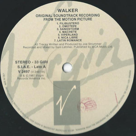 Joe Strummer : Walker (LP, Album)