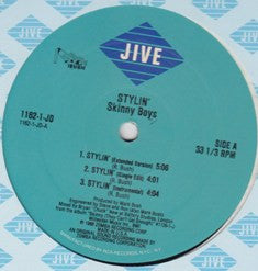 Skinny Boys : Stylin' / Set The Pace (Say Yeah) (12", Single)
