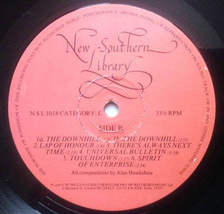 Alan Hawkshaw : Gold Silver Bronze (LP, Album)