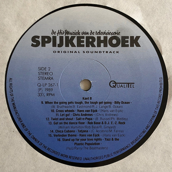 Various : Spijkerhoek (De Hitmuziek Van De Televisieserie) (LP, Comp)
