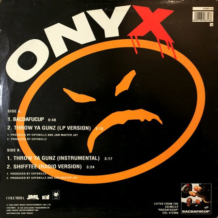 Onyx : Throw Ya Gunz (12", Red)