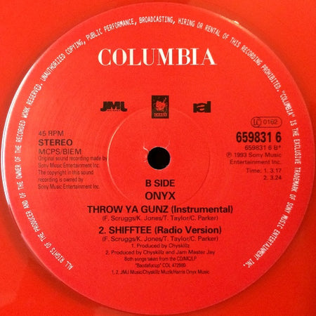 Onyx : Throw Ya Gunz (12", Red)