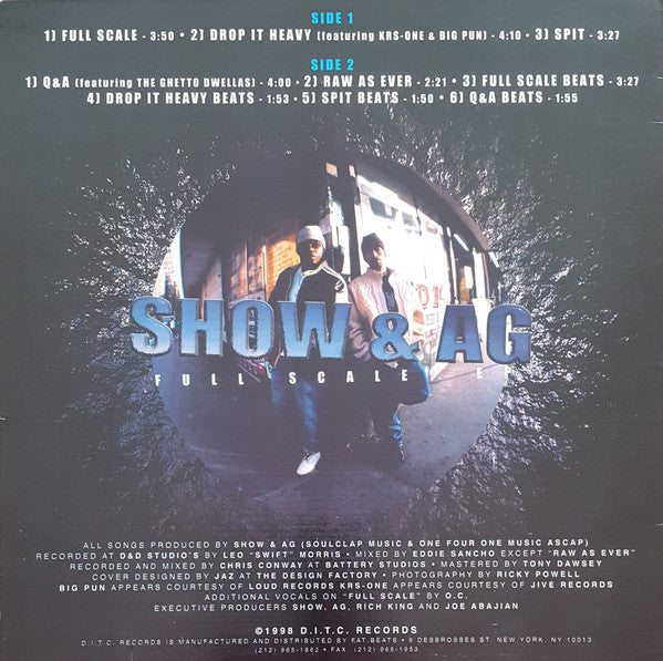 Show & AG* : Full Scale EP (12", EP)