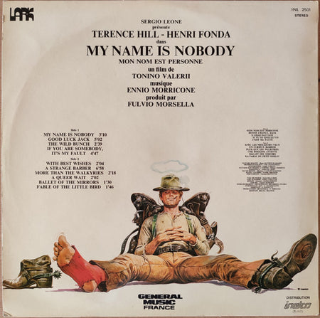 Ennio Morricone : Bande Originale Du Film "My Name Is Nobody" (Mon Nom Est Personne) (LP, Album)
