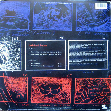 Slick Rick : Behind Bars (12", Single)