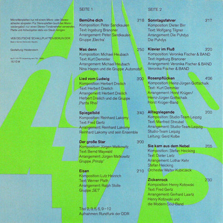 Various : Hallo 1/75 (LP, Comp)